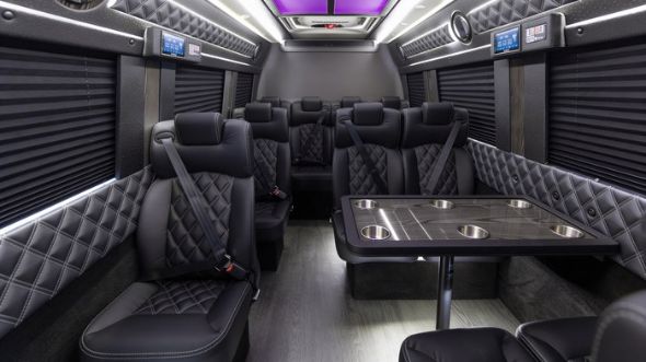 cape coral 15 passenger sprinter van interior