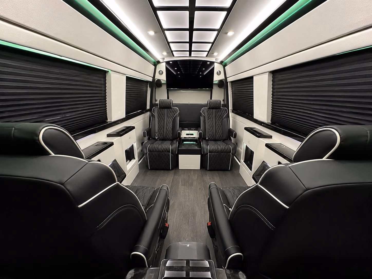 10 passenger sprinter van inside