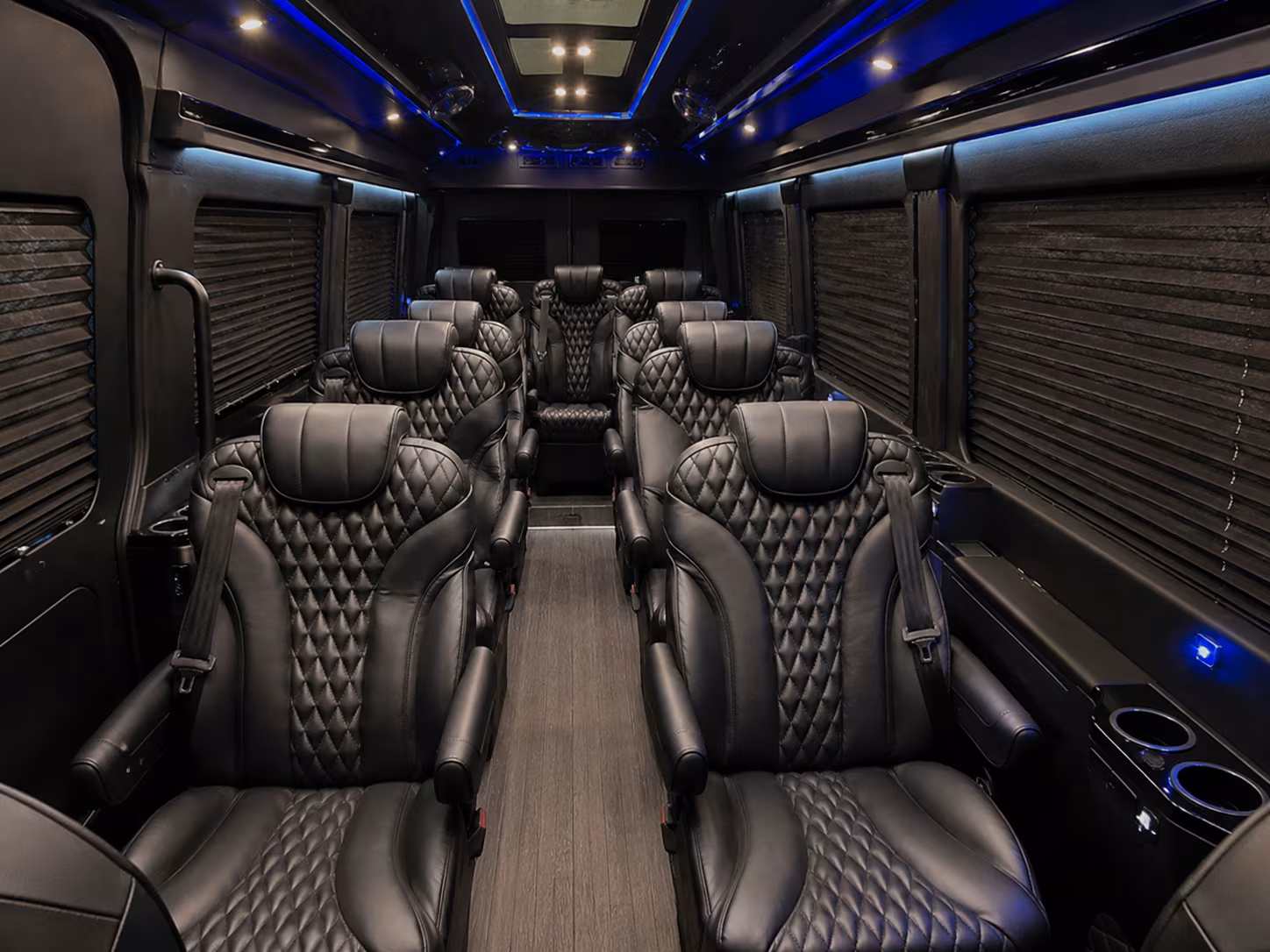 8 passenger sprinter van interior