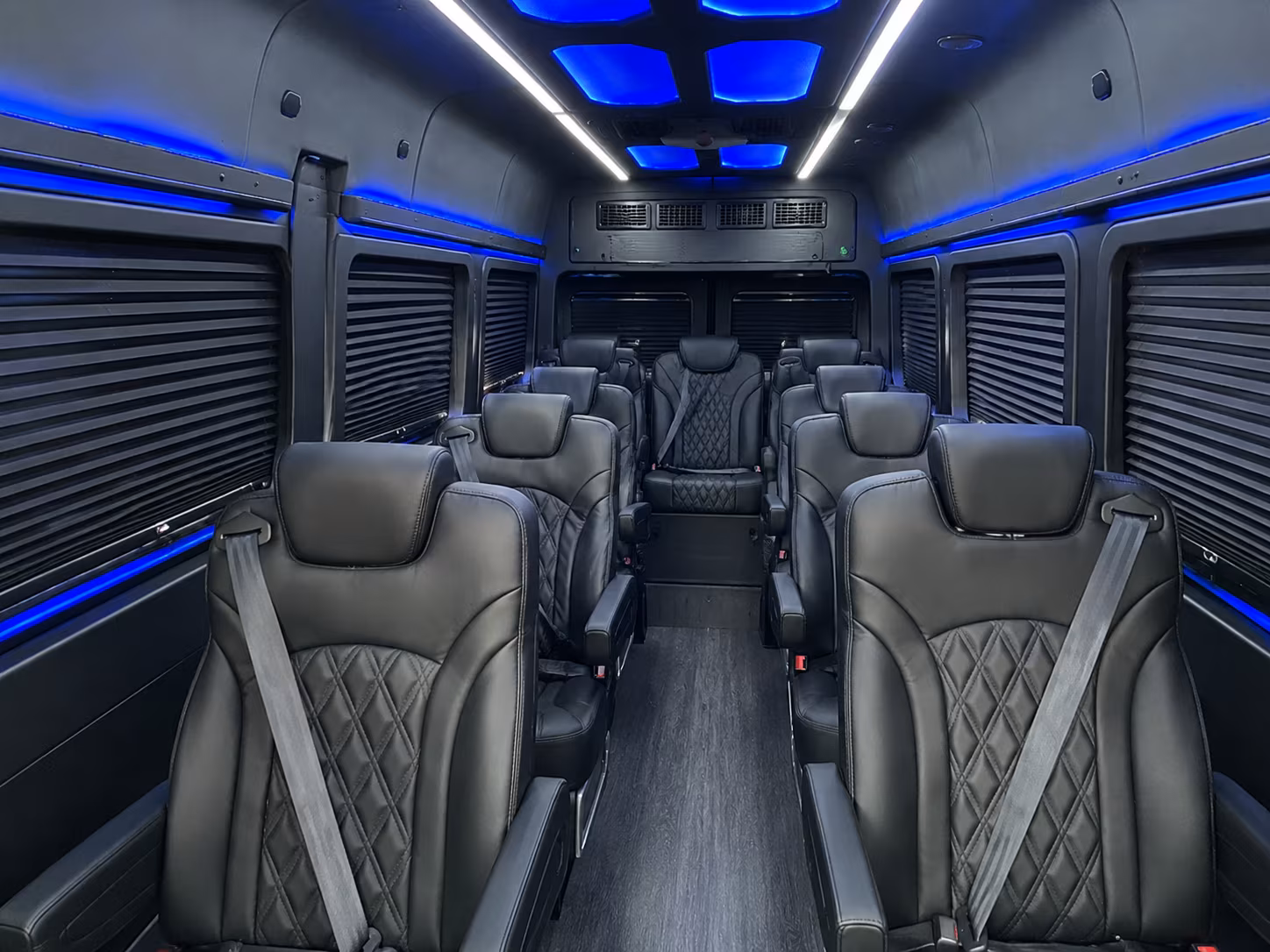 cape coral 15 passenger sprinter van inside