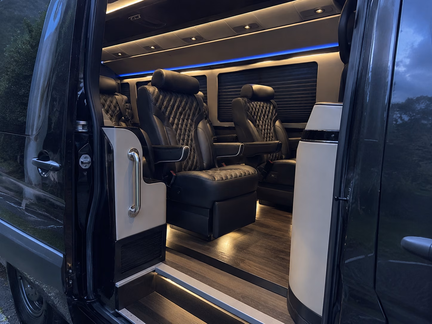 cape coral 15 passenger sprinter van interior