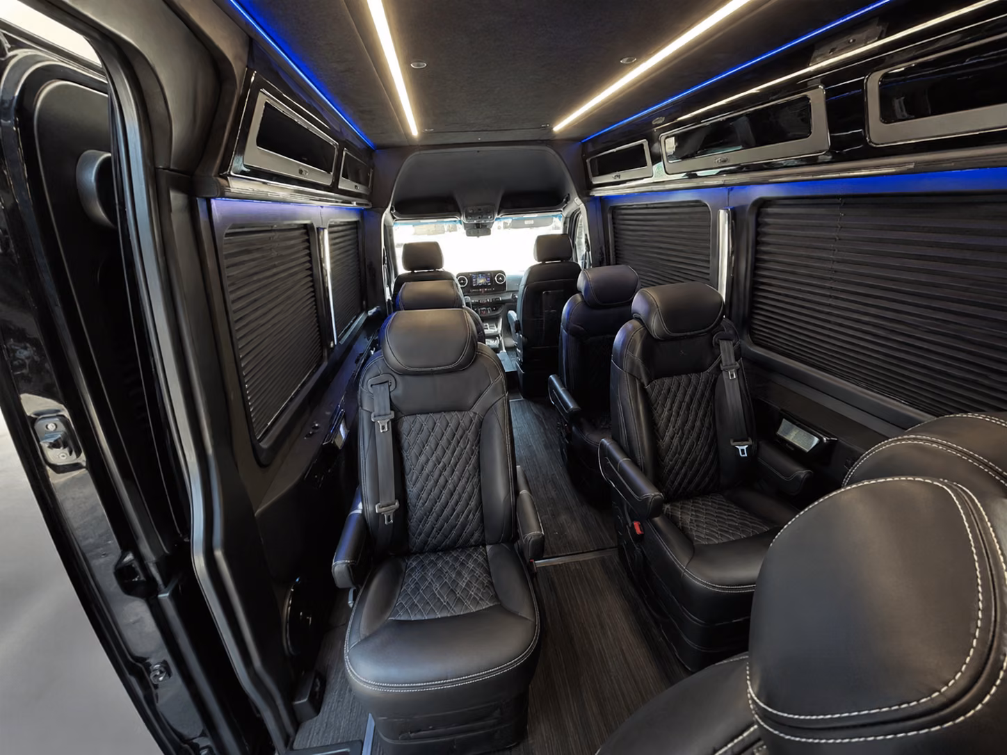 cape coral 20 passenger sprinter van inside
