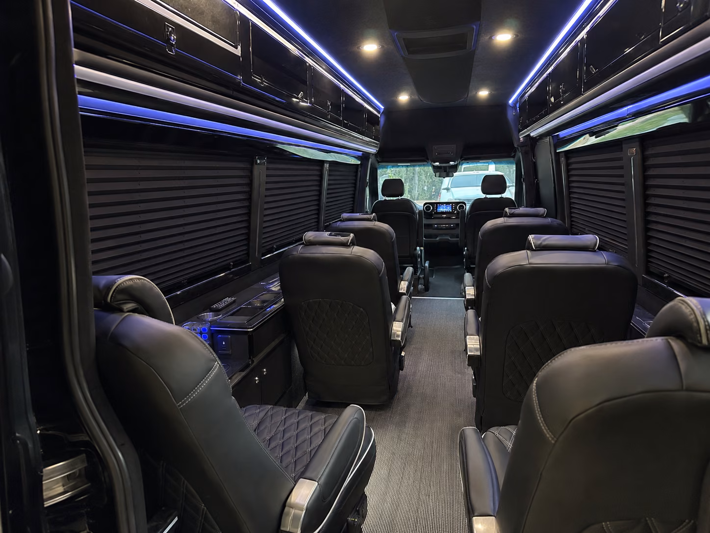 cape coral 20 passenger sprinter van interior