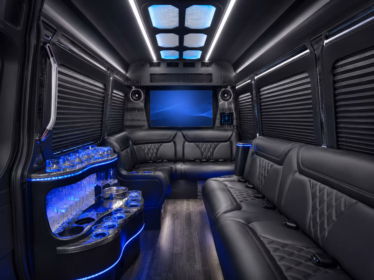 cape coral sprinter limousine inside